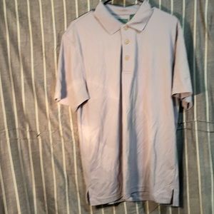 Cubavera Lavender purple textured polo size large